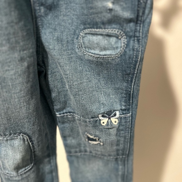 GAP Toddler Blue Denim Overalls - Picture 4 of 6